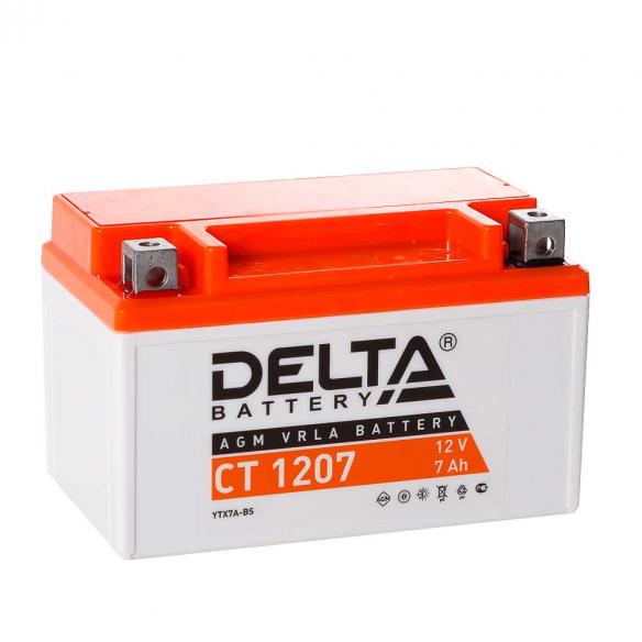 Аккумулятор Delta CT 1207 (12V / 7Ah) в Владимире