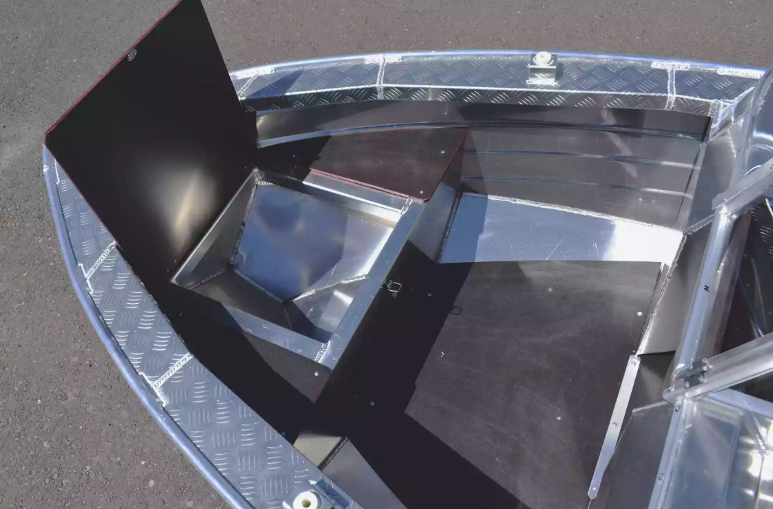 Алюминиевая лодка Wyatboat-390 DCM в Владимире