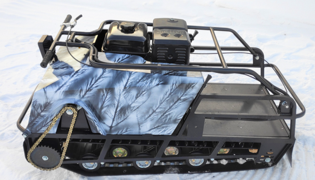 Мотобуксировщик Irondog (Железная собака) M500 20  Камуфляж Охотник в Владимире