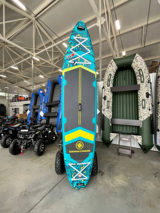 SUP (САП) Доска MISHIMO PRO-MAX Light Teal 11’ (335см) в Владимире
