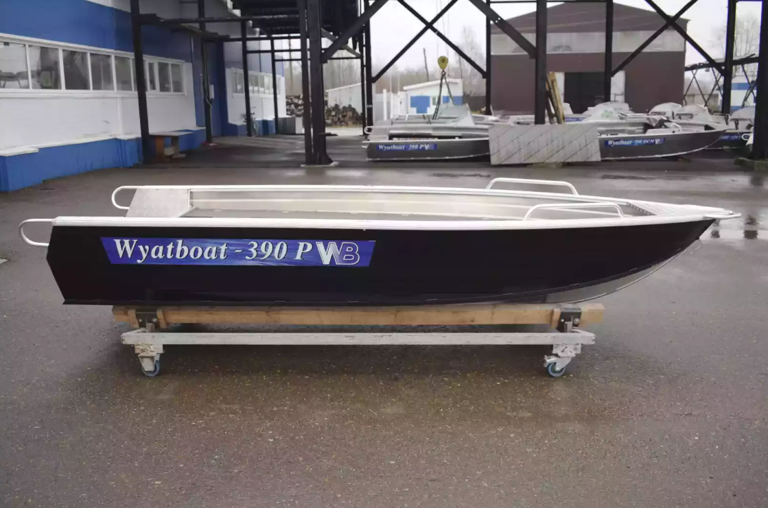 Алюминиевая лодка Wyatboat-390РМ в Владимире