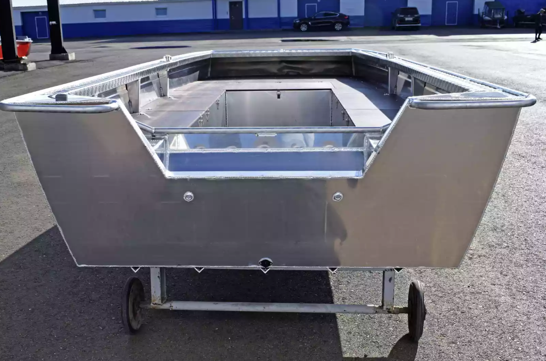 Алюминиевая лодка Wyatboat-490 Jonboat в Владимире