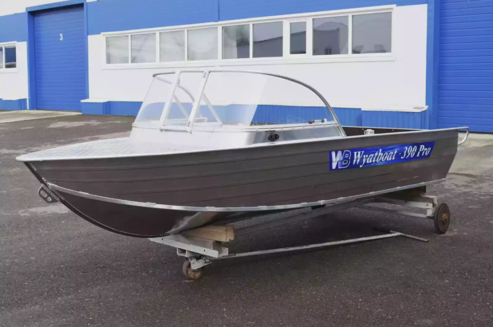 Алюминиевая лодка Wyatboat-390 Pro в Владимире