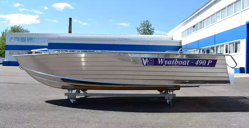 Алюминиевая лодка Wyatboat-490 P в Владимире