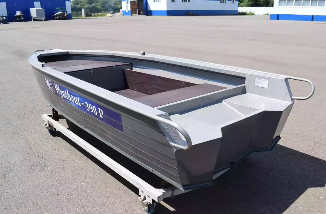 Алюминиевая лодка Wyatboat-390Р Fish в Владимире