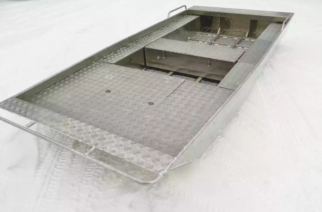 Алюминиевая лодка Wyatboat-390 Jonboat в Владимире