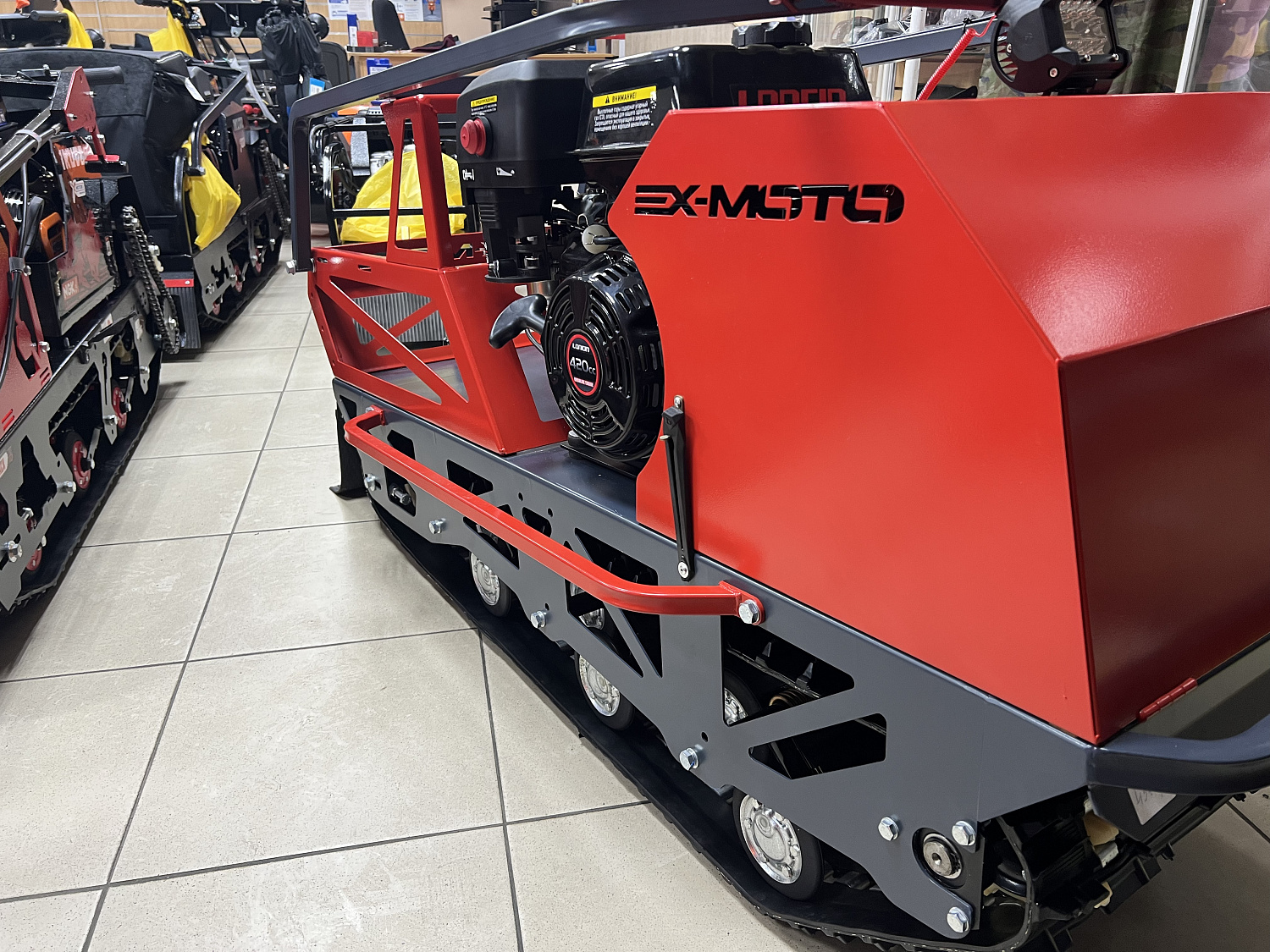 Мотобуксировщик EX-MOTO SNOWDOG S500 15л.с в Владимире