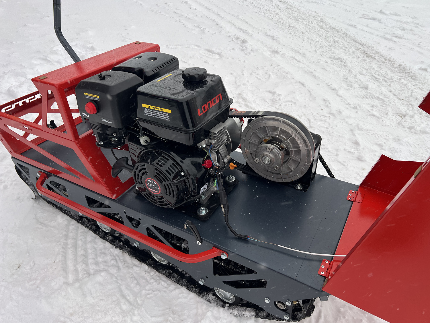 Мотобуксировщик EX-MOTO SNOWDOG S500 15л.с в Владимире