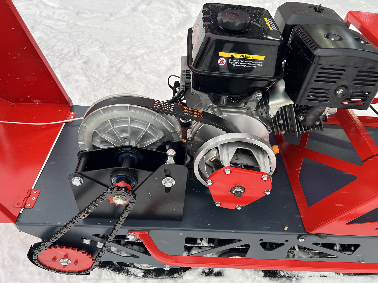 Мотобуксировщик EX-MOTO SNOWDOG S500 15л.с в Владимире