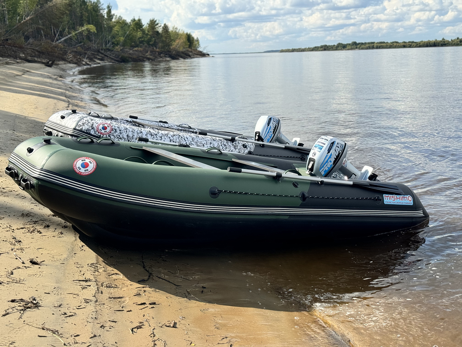 Лодка MISHIMO BIG FLOOR 420 в Владимире