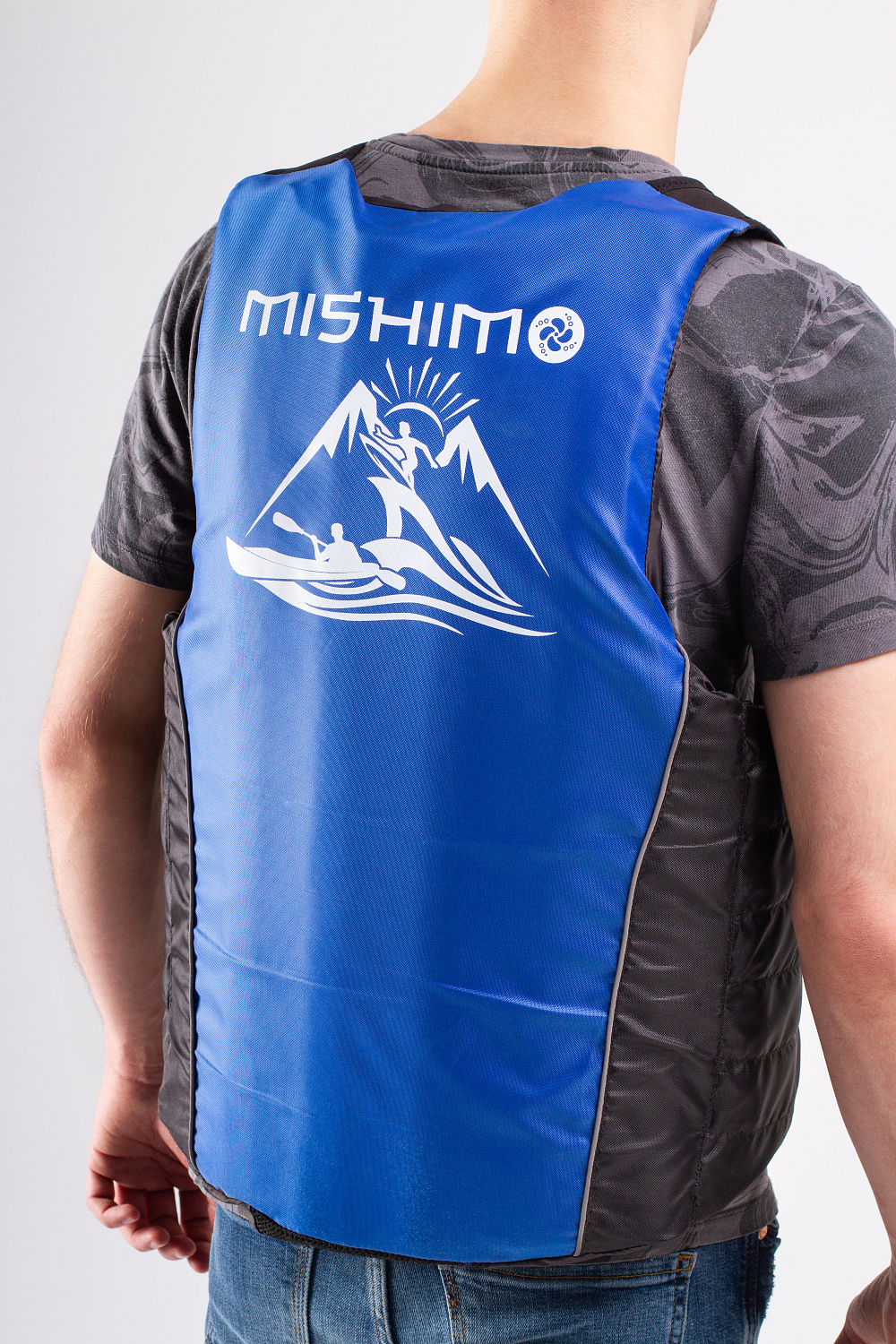 Жилет спасательный MISHIMO PRO Премиум качества Черно-синий в Владимире